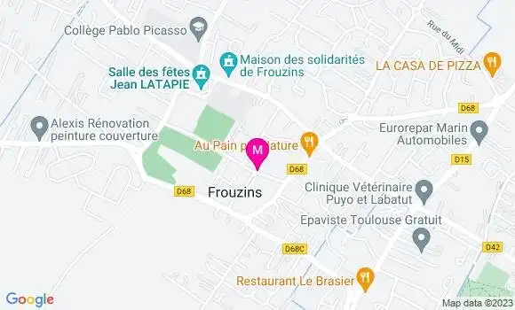Localisation Mathieu Baubet