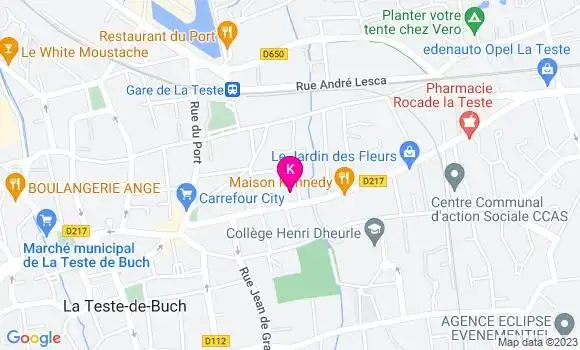 Localisation Agnes Hetton