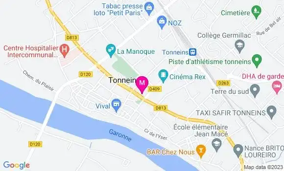 Localisation Alain Hourlier