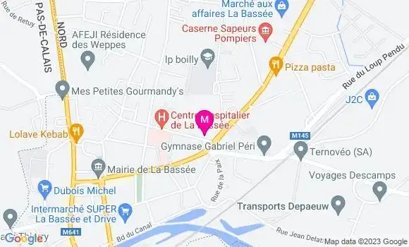 Localisation Jerome Poulain