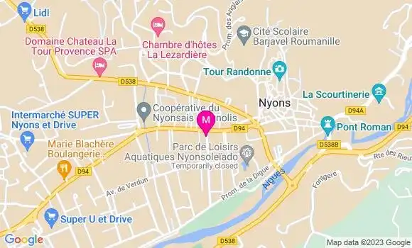 Localisation Aure Imbert
