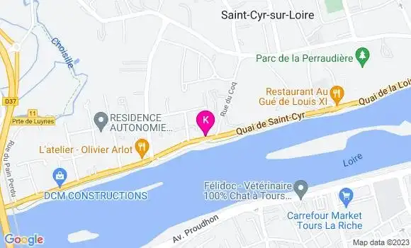 Localisation Alexandre Bordas