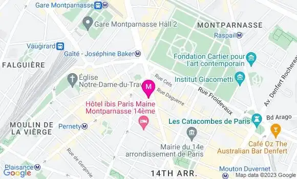Localisation Maud Badier