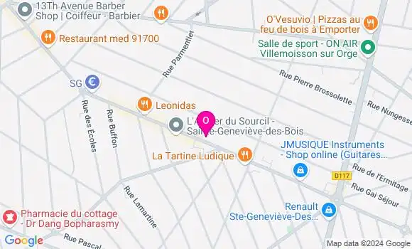 Localisation Pauline Mariel