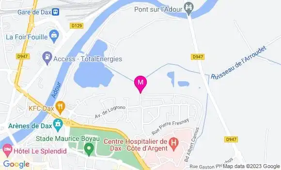 Localisation Audrey Brard