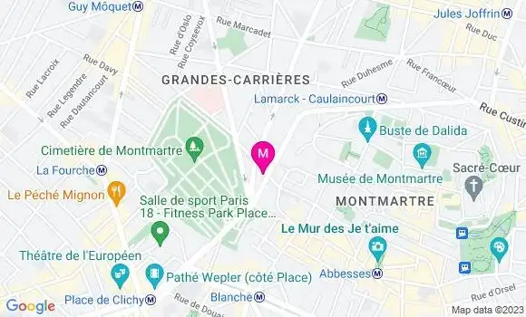 Localisation Virgina Montel