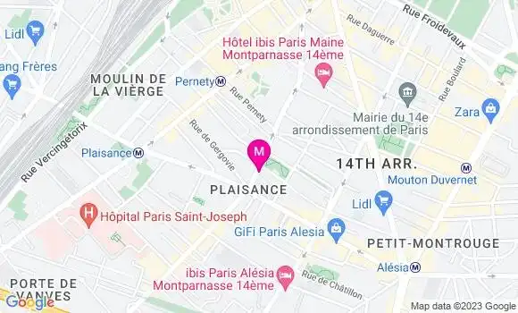 Localisation Deana Vanhaesebrouck