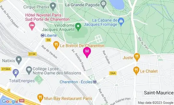 Localisation Marie Therese Pirolli Lefresne