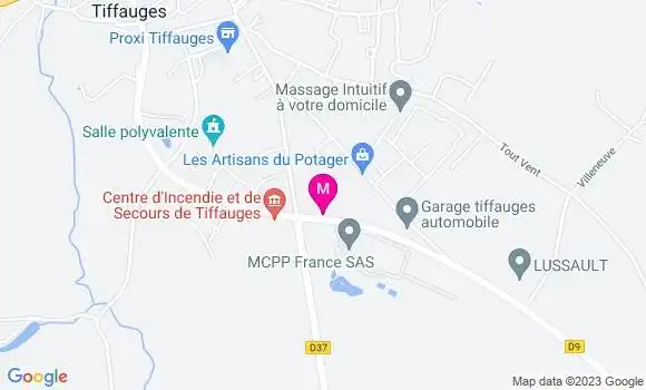 Localisation Sophie Denechere