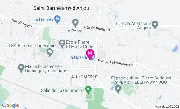 Localisation Elise Barreau