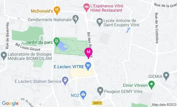 Localisation Celine Chardin
