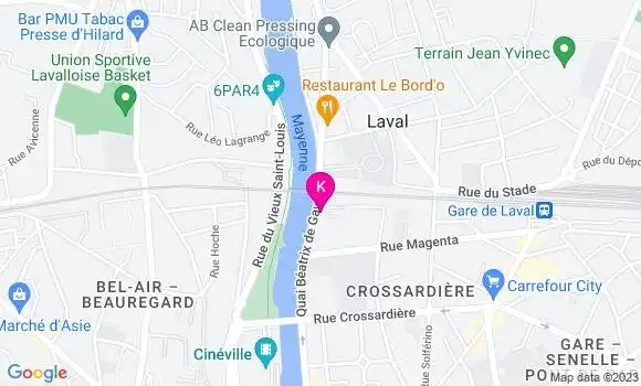 Localisation Pierrick Laforgue