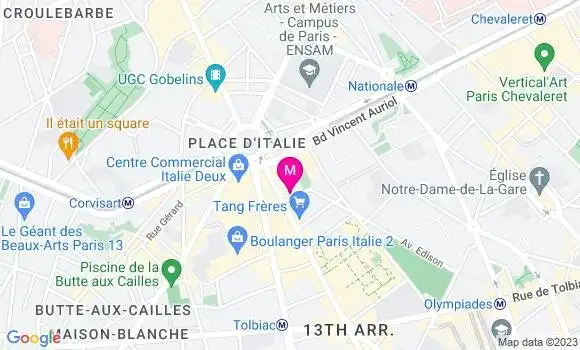Localisation Elise Massin