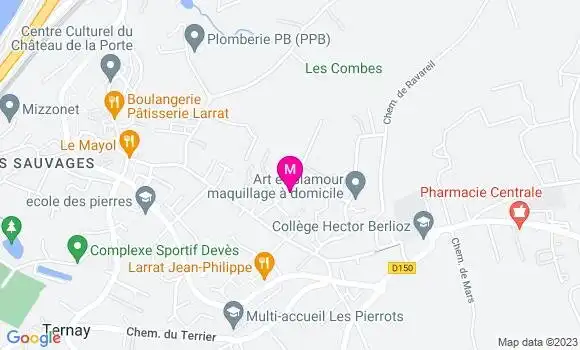 Localisation Lucas Dore