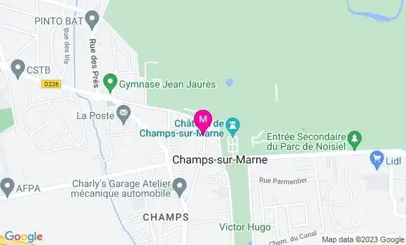 Localisation Anne Fichet