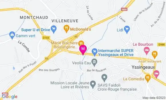 Localisation Marie Pierre Sahuc