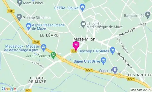 Localisation Victoire Adam