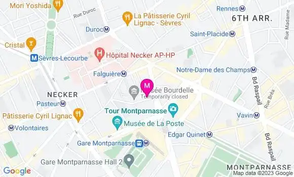 Localisation Lise Michel