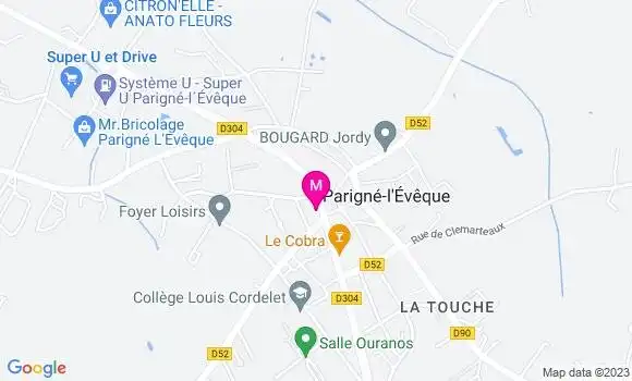 Localisation Kevin Kerebel