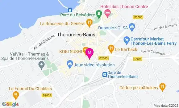Localisation Tiffany Caquineau Dean