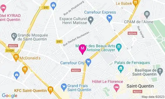 Localisation Agathe Gianesini