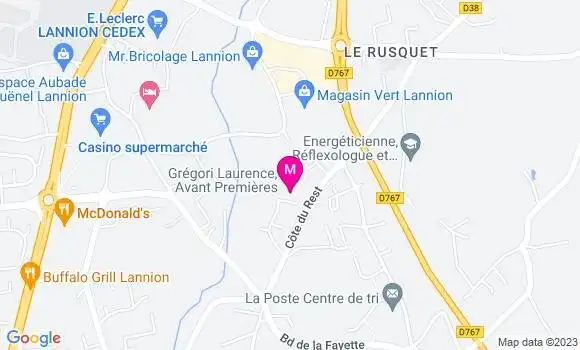 Localisation Laury Pege Caro