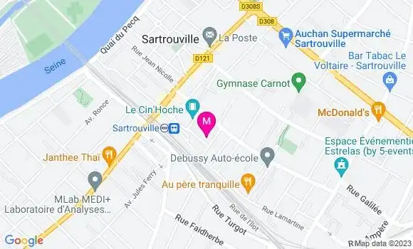 Localisation Sandy Bajolle