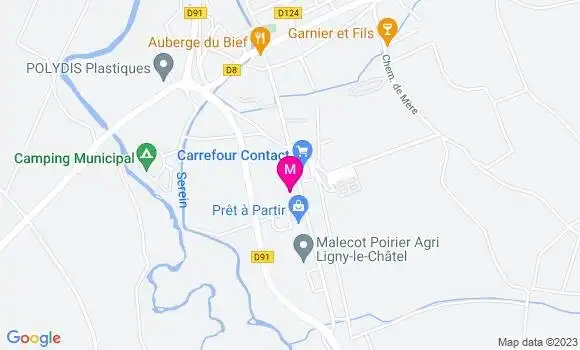 Localisation Bérangère Pinson
