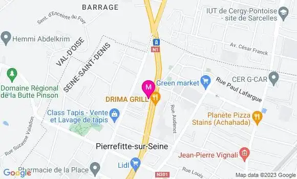 Localisation Lucile Vallois