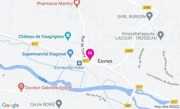 Localisation Laure Capron
