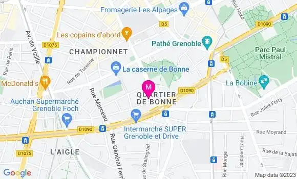 Localisation Robin Insardi