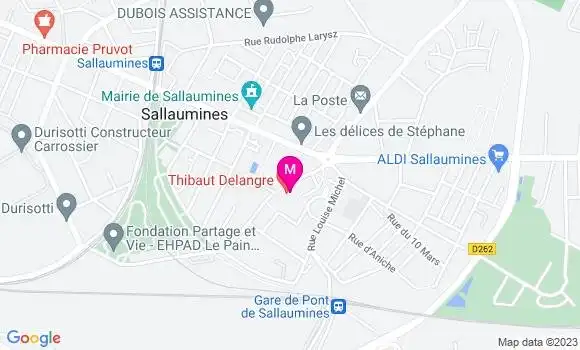 Localisation Clemence Marcy