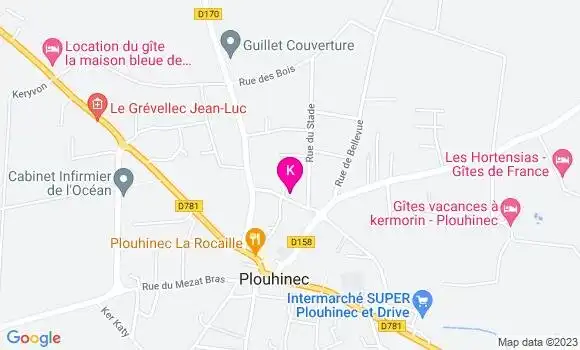 Localisation Eric Le Groumellec