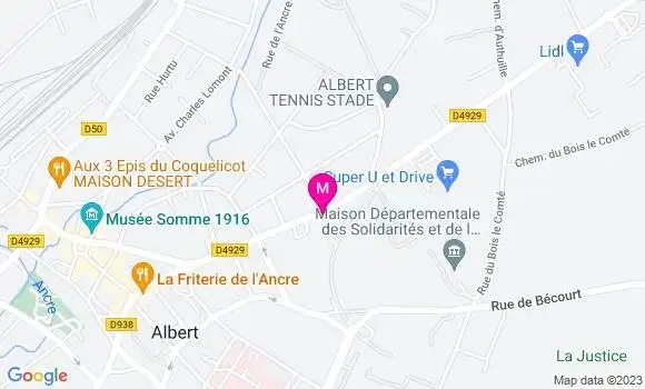 Localisation Mathilde Catteau