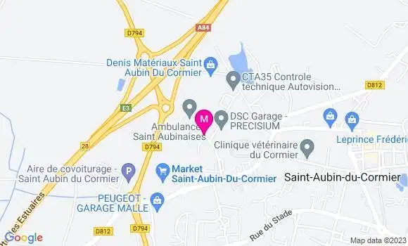Localisation Paul Andre Pioc
