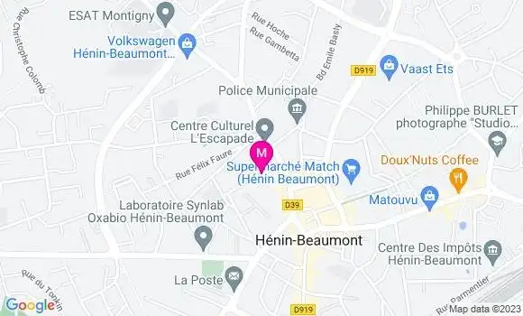 Localisation Claire Genty