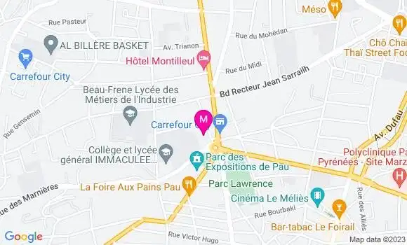 Localisation Amelie Denot