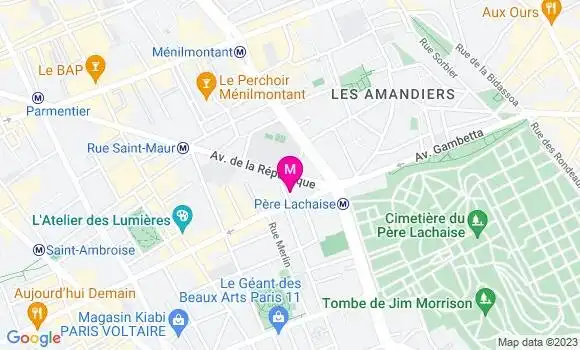 Localisation Clementine Besse
