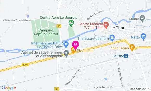 Localisation Genevieve Baylin