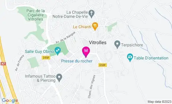 Localisation Laure Bressac