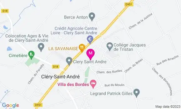 Localisation Elian Lisart