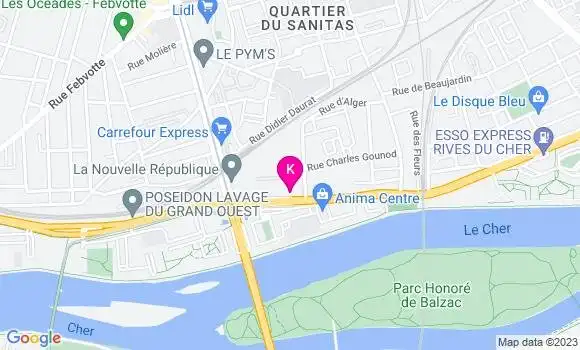 Localisation Clemence Carre