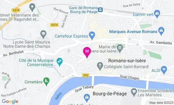 Localisation Aneva Sermet