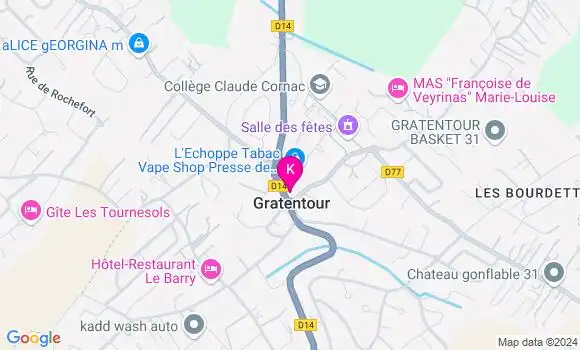 Localisation Sophie Rousse