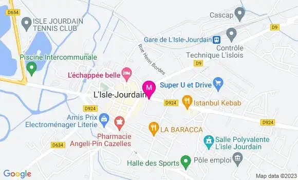Localisation Anne Lise Bouneau