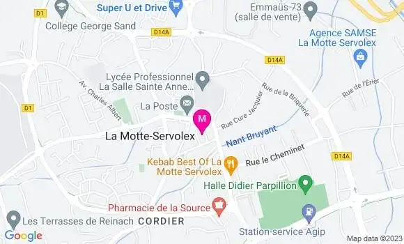 Localisation Julie Boyer
