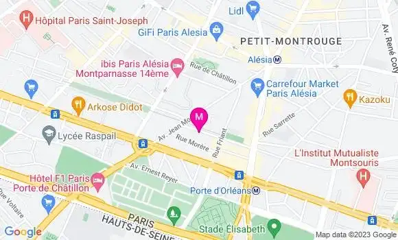 Localisation Michel Lanne