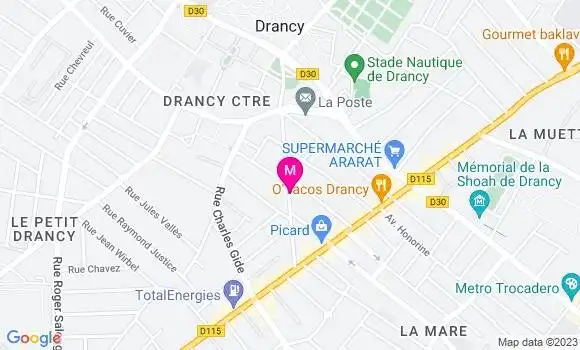 Localisation Clemence Deduit