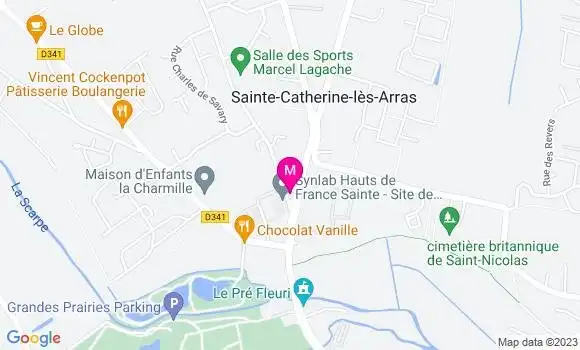 Localisation Charlotte Rifai