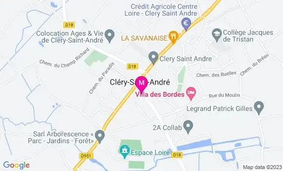 Localisation Jean Avenier Spinosi